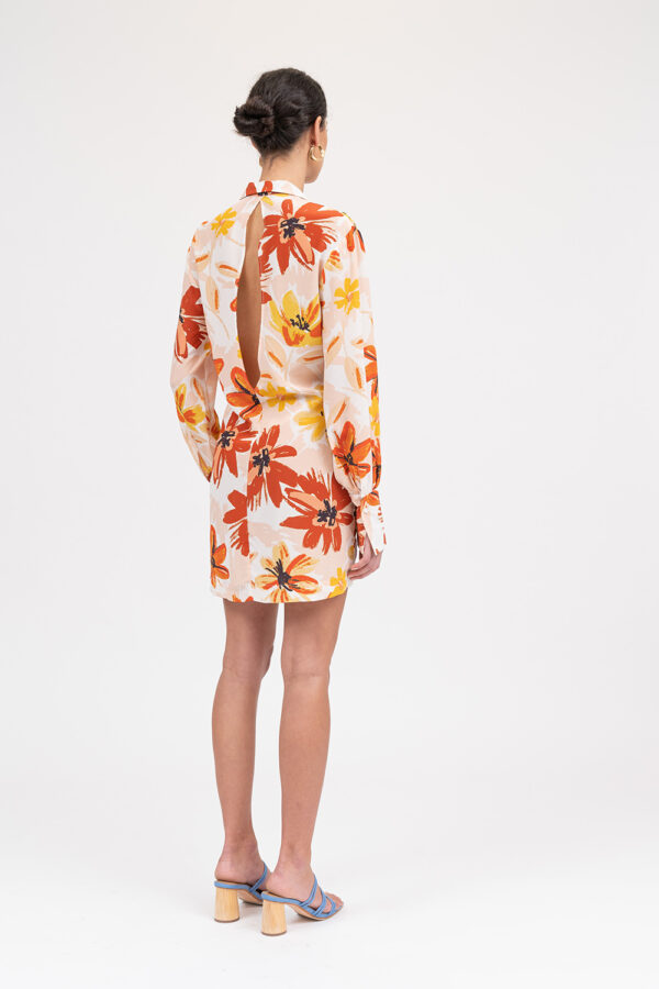 Idealistic Shirt Dress Sunburnt Floral - Sentiment Brand