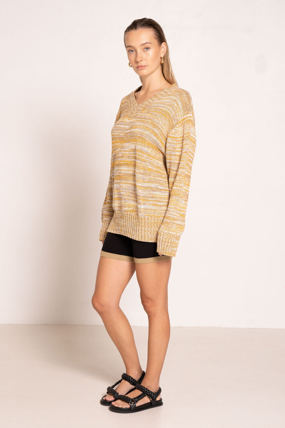 Field Chunky Knit Two Tone Sweater - Sentiment Brand